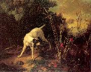 OUDRY, Jean-Baptiste A Dog on a Stand China oil painting reproduction